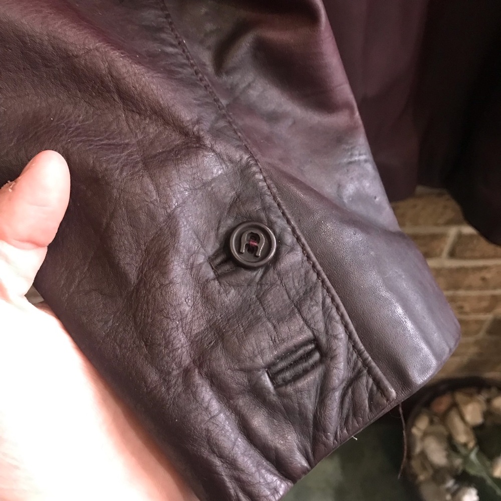 Vintage Entienne Aigner Leather Jacket - Picture 6 of 12